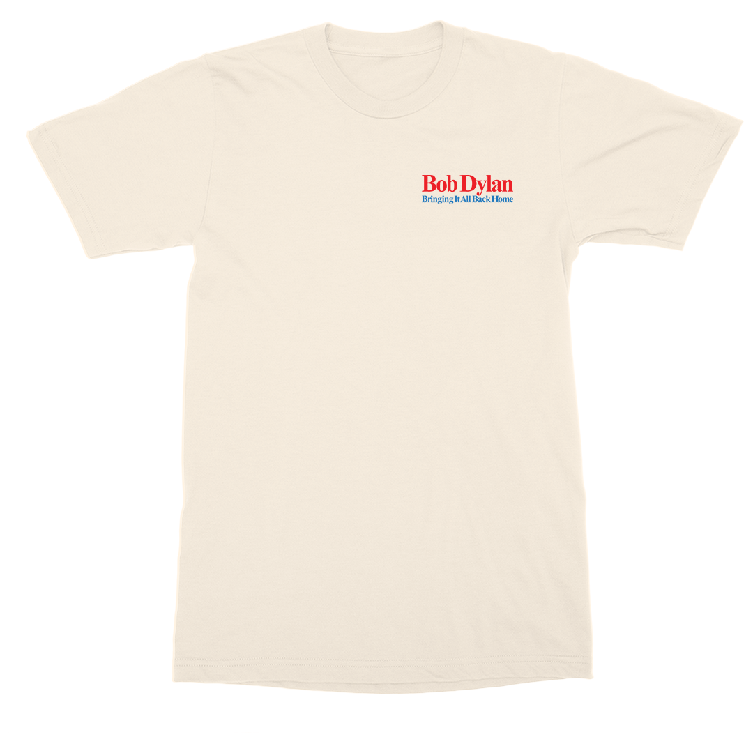 Bringing It All Back Home Album Cover T-Shirt - Bob Dylan Official