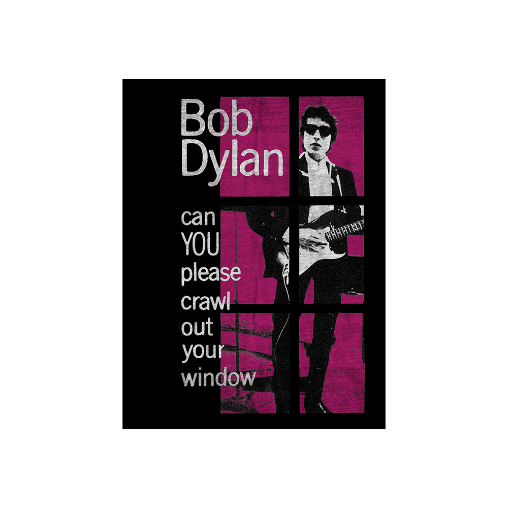 Bob Dylan Graphic Die-Cut Decal Sticker – 6 Inches – For Car, Truck, Laptop, Window