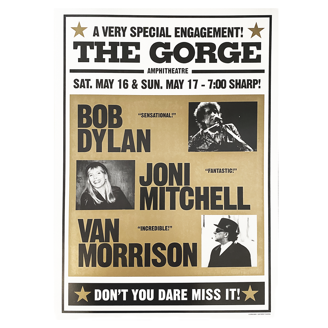 The Gorge Amphitheatre Poster