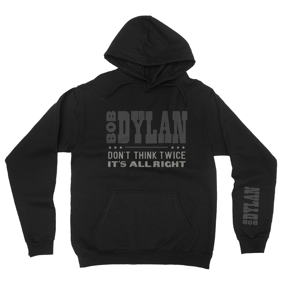 Don't Think Twice Hoodie – Bob Dylan Official Store