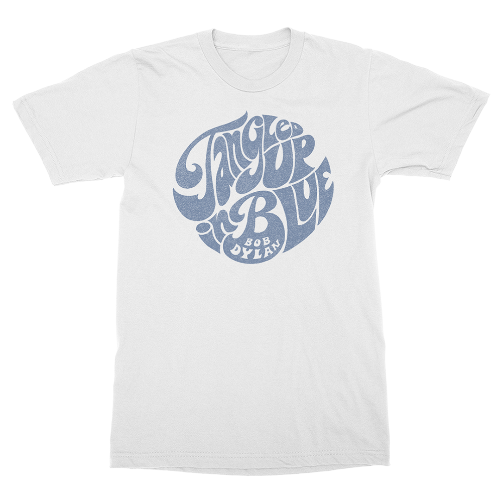 Tangled Up In Blue T Shirt Bob Dylan Official Store Tangled up in blue t shirt bob dylan official store