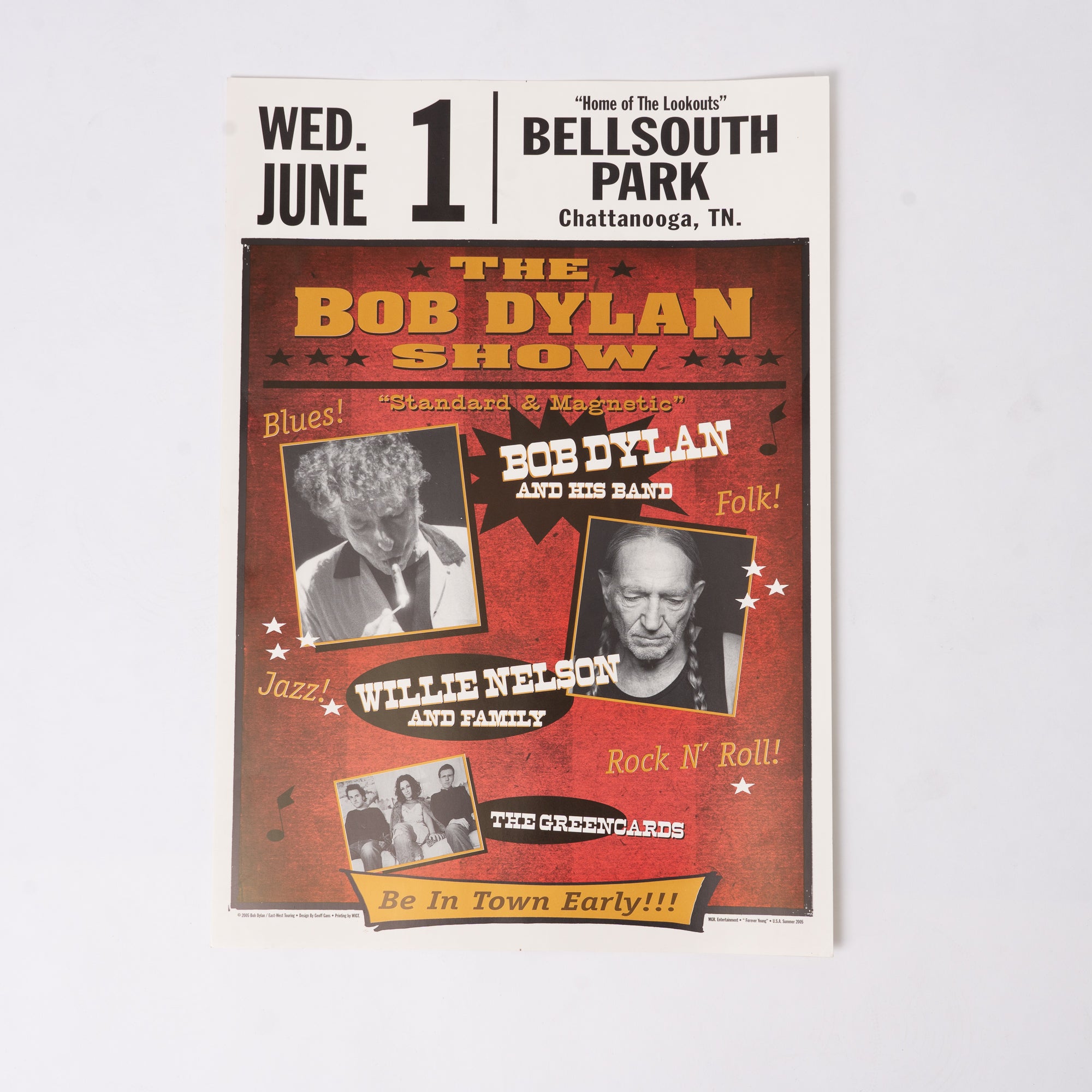 National Car Rental Center Poster
