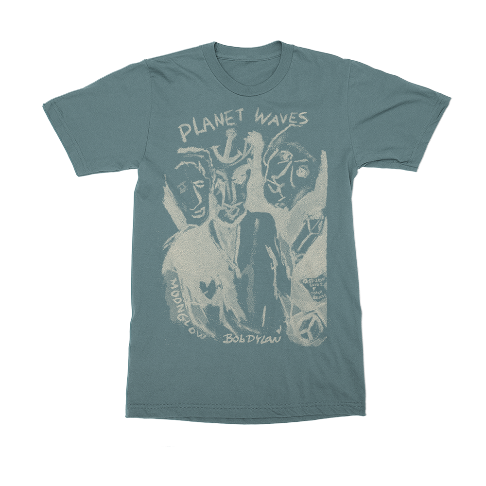 Planet Waves Ice Blue T-Shirt