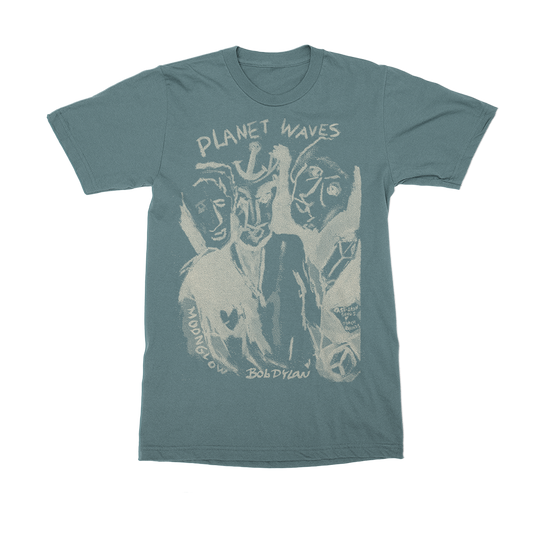 Planet Waves Ice Blue T-Shirt