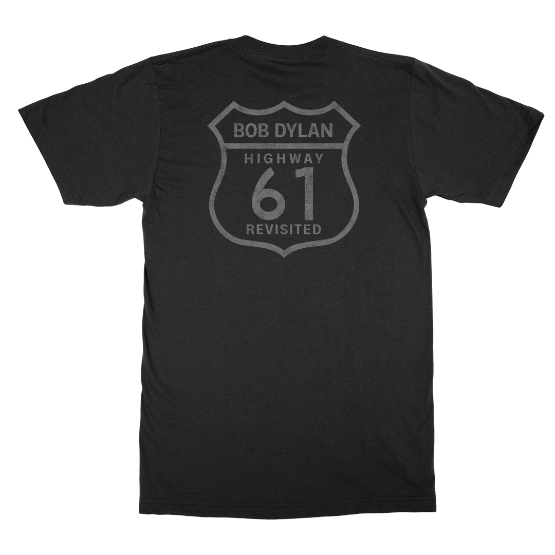 Like A Rolling Stone Portrait T-Shirt Back