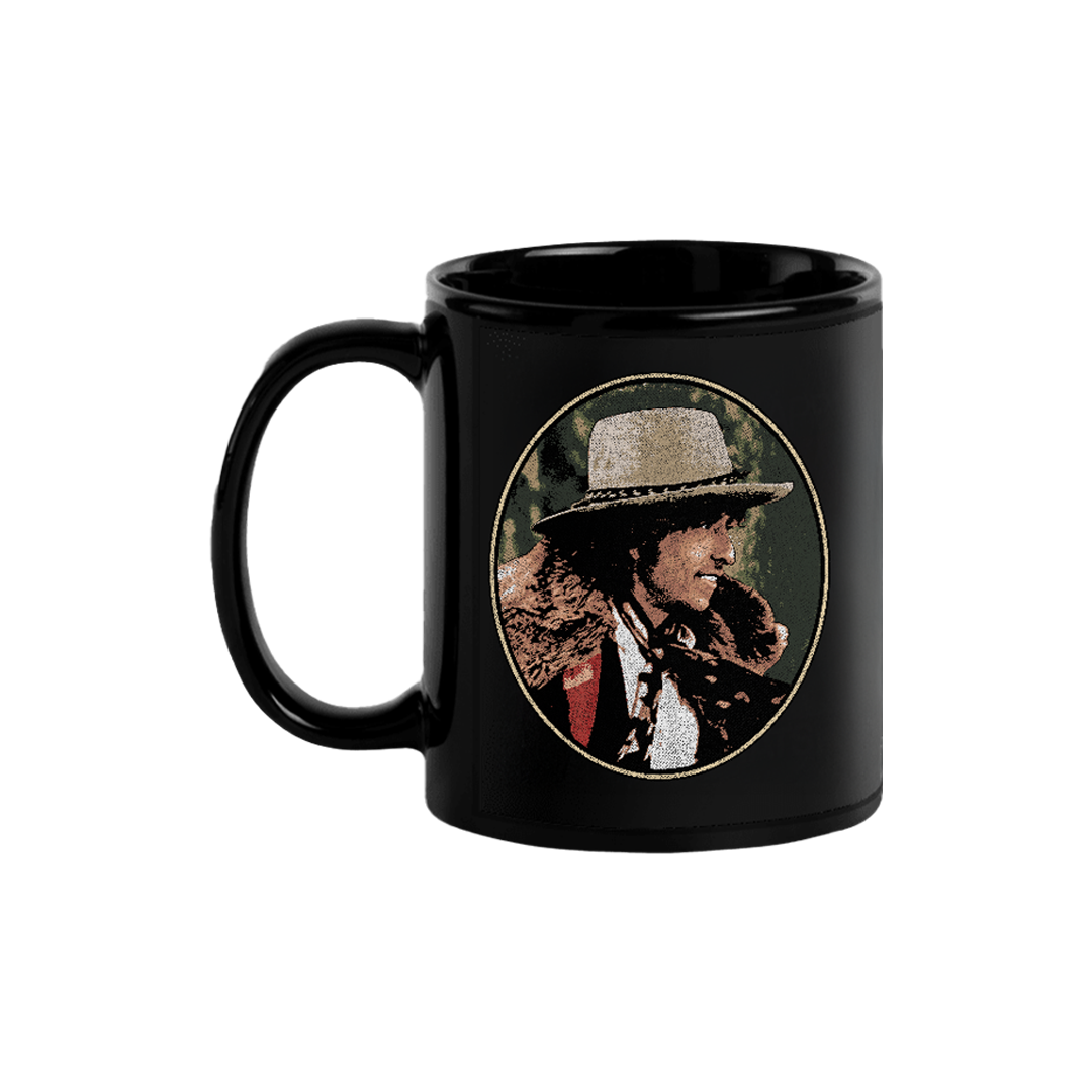 One More Cup Of Coffee Black Mug Front